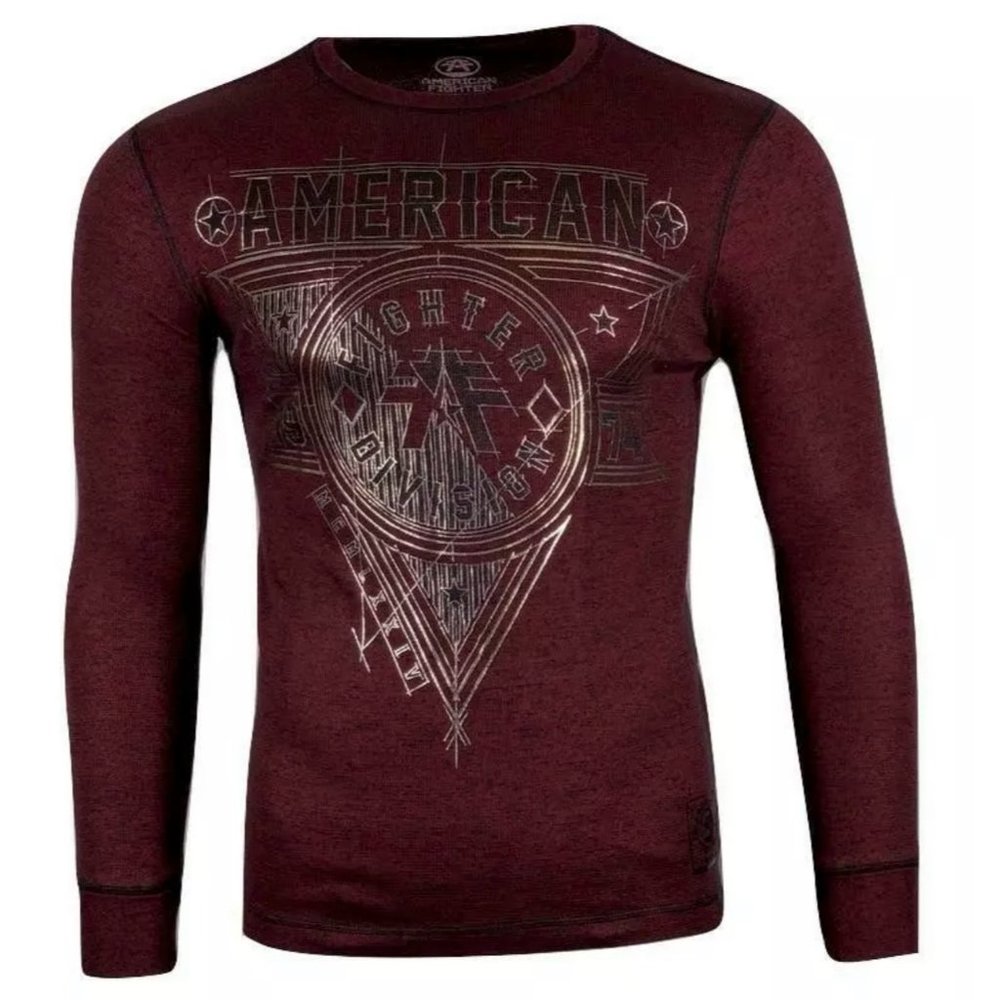 AMERICAN FIGHTER Men's T-Shirt L/S SIENA HEIGHTS